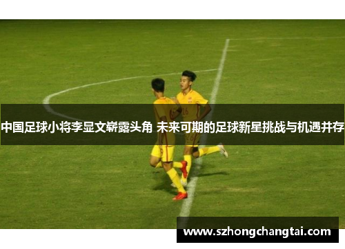 中国足球小将李显文崭露头角 未来可期的足球新星挑战与机遇并存